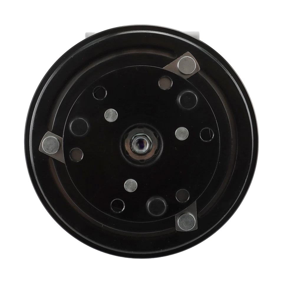 AC Compressor & A/C Clutch For Ford F150 F250 F350 Super Duty w/ 8-Groove Pulley - Imagem 3 de 4