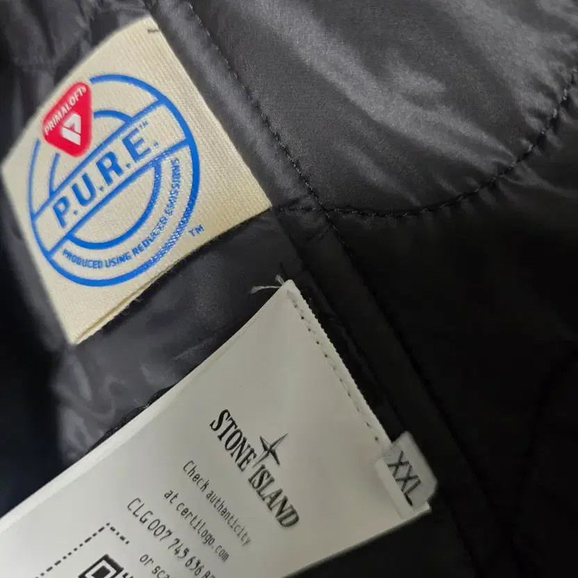 Stone Island David TC PrimaLoft Insulated Trench Coat Black XXL thumbnail 4