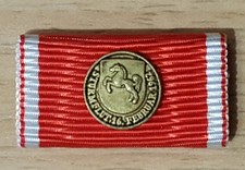 Bandschnalle Niedersachsen Sturmflut 1962 Ordensspange Bandspange Hochwasser BW