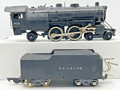 1946 Gilbert American Flyer S Gauge #300 Reading Atlantic Loco/Tender in Exc.