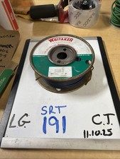 Whitaker 570D-6 Automotive, Industrial 100 Feet 14 gauge Blue Wire Spool