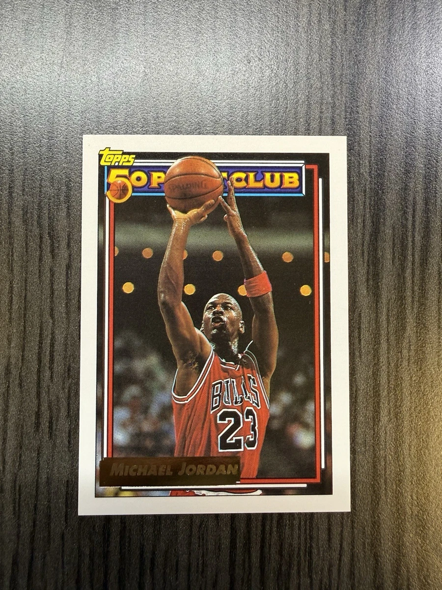 Michael Jordan Basketball 1992-93 Season Sports Trading Card