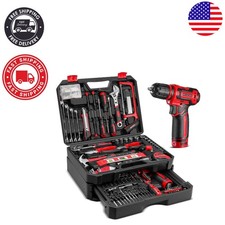 Complete 238-Piece Drill and Hand Tool Set - Perfect for DIY Home Improvement