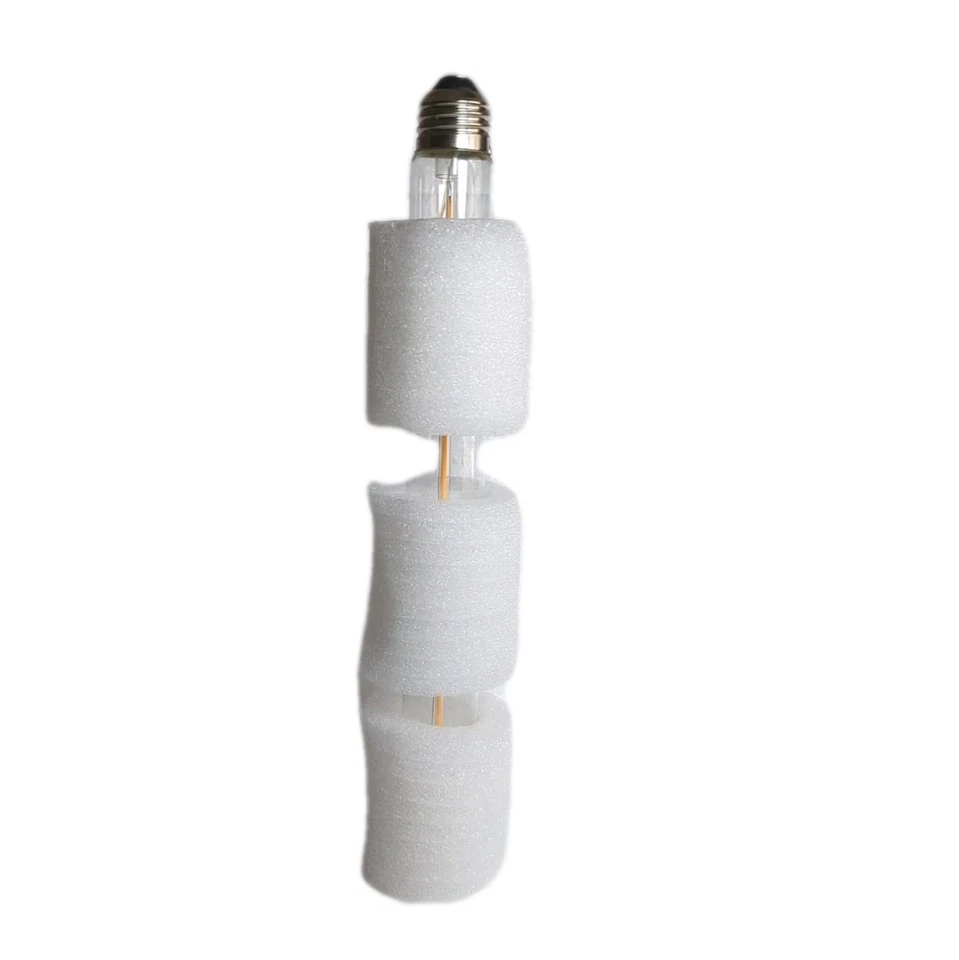 1PC 8.5W (60W Replacement) T10 E26 Dimmable Straight White Filament Clear Glass - Image 4 of 4