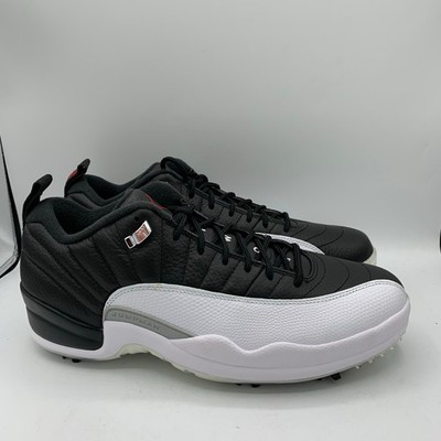 Nike Air Jordan 12 Low Golf Shoes Mens Size 11.5 Playoffs Sneakers