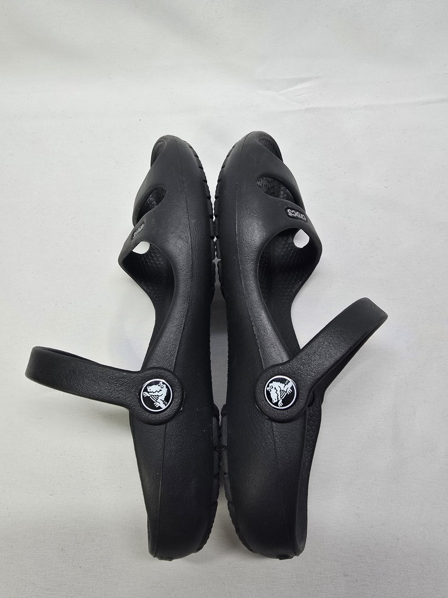 Crocs Cleo II Double Strap Adjustable Sandals Black Womens  display picture 3