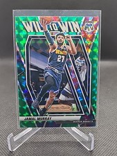 2020-21 Panini Mosaic - Will to Win Jamal Murray #7 Green Mosaic Prizm