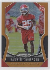 2019 Panini Prizm Rookies Orange Prizm 246/249 Darwin Thompson #400 2qw