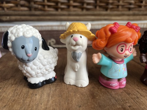 Fisher Price Personaggi Piccoli Persone - Animali della Fattoria, 2 Bambine - Foto 2 di 5