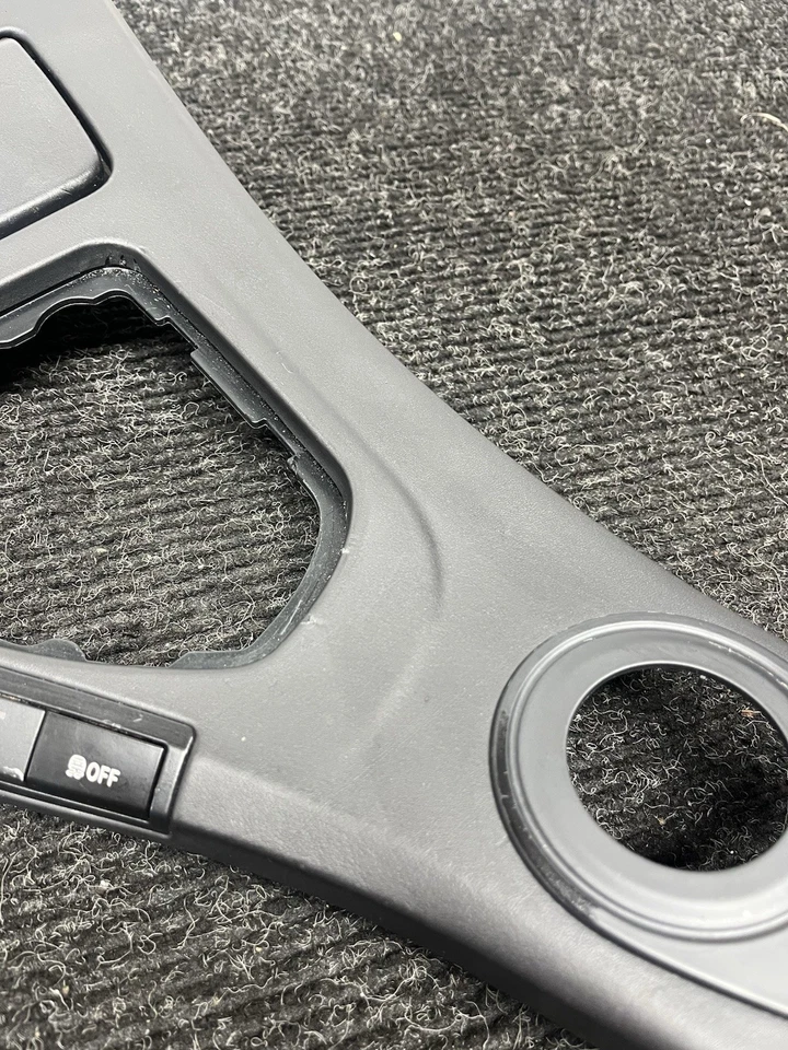 ☑️ BMW E90 E92 M3 2009-2013 MANUAL CCC cuero consola central moldura OEM 7903962 Foto 4 de 4