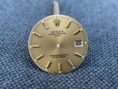 Rolex Oyster Perpetual Date Gold Luminova Dial 15203/15233/15003 34mm