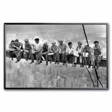 2025 Niue 1 oz Silver Lunch Atop a Skyscraper (w/ Box & COA)