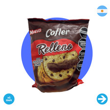 Cofler - Pan Dulce Cofler Relleno De Chocolate & Chips 450gr