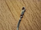 Vintage 925 Italy Sterling Silver Herringbone Link 2.5 mm Bracelet 7 inches long — photo 7