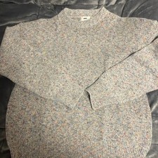 Colorful Knit Sweater - Size 95-100, Vibrant Design