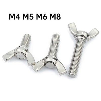 Flügelschrauben M4 M5 M6 M8 DIN 316 Edelstahl V4A VA A4 Rostfrei Flügelschraube