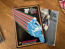 1972  Isle of Man TT Races Official Programme + Lucas Course Map