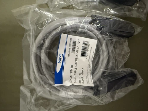 ICC Female to Male 25 Pair Telco Cable 10ft