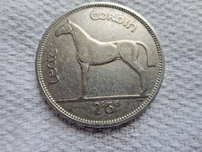 1939 Ireland/Irish/Eire Silver Half Crown Coin.