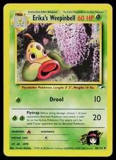 Pokemon Card Gym Heroes Erika's Weepinbell 48/132 Unlimited Uncommon on eBay