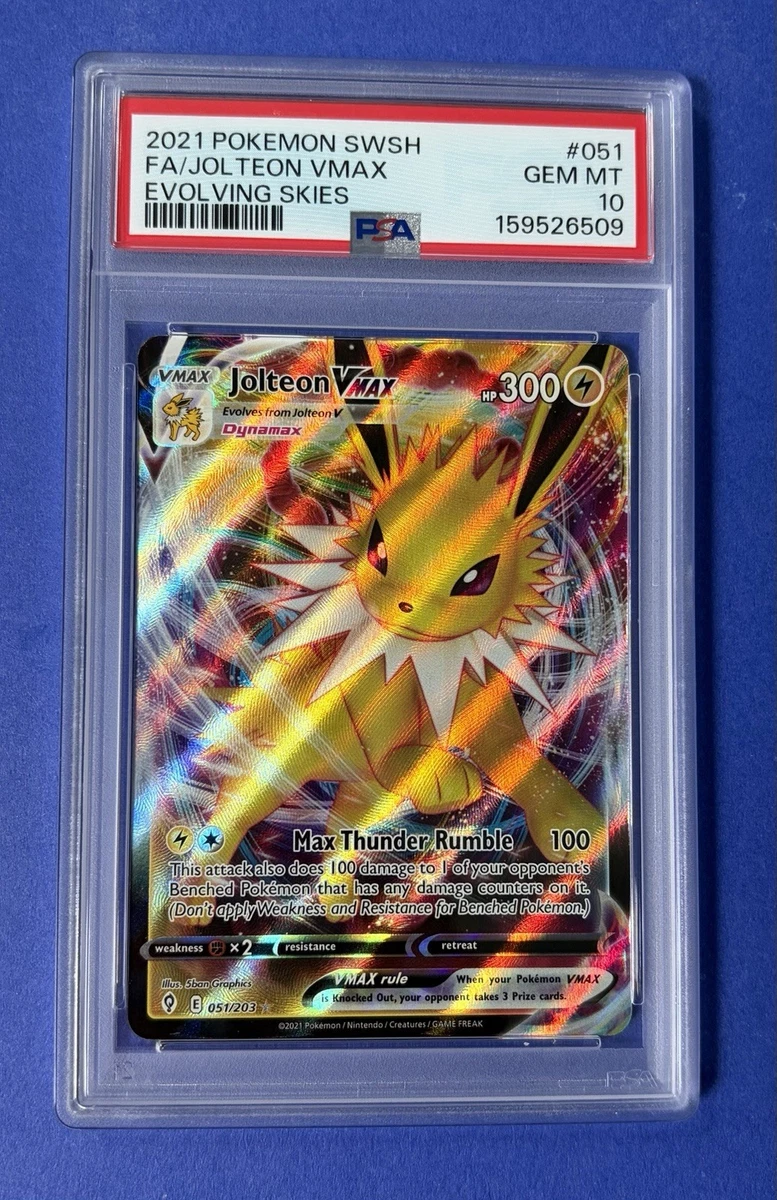 Jolteon Pokémon TCG Professional Sports Authenticator (PSA) Grade