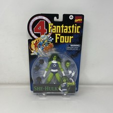 Marvel Legends Series Fantastic Four Retro Collection She-Hulk Action Figure New