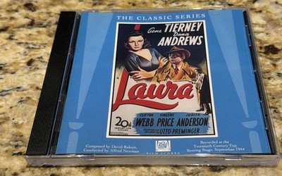 Bernard Herrmann - Laura/Jane Eyre (Original Soundtrack CD, 1994) Rare