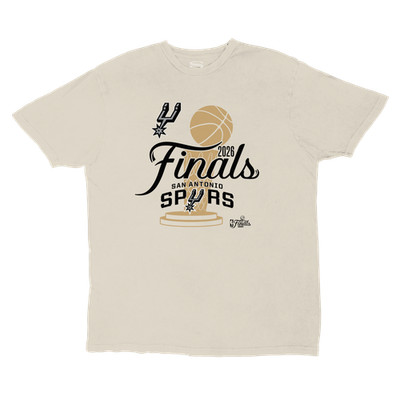 Unisex Stadium Essentials White San Antonio Spurs 2026 NBA Finals Cruise Vintage