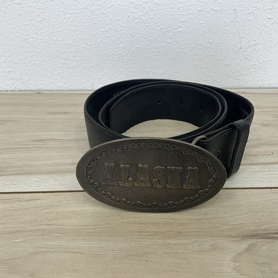 Hickok Belt Makers Belt Mens 38 Brown Split Cowhide Leather | eBay