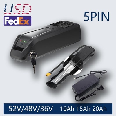 52V 48V 36V 10Ah/15Ah/20Ah Ebike Lithium Battery For Hailong 0W-1500W Motor