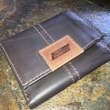 Dickies GENUINE LEATHER Wallet Mahogany Brown