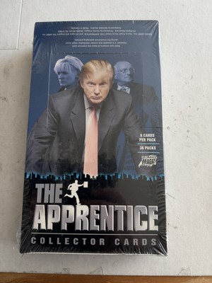 2005 Comic Images The Apprentice Donald Trump Factory Sealed Hobby Box