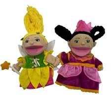 Fairy & Princess Lakeshore Learning Hand Puppets Jingles Wand