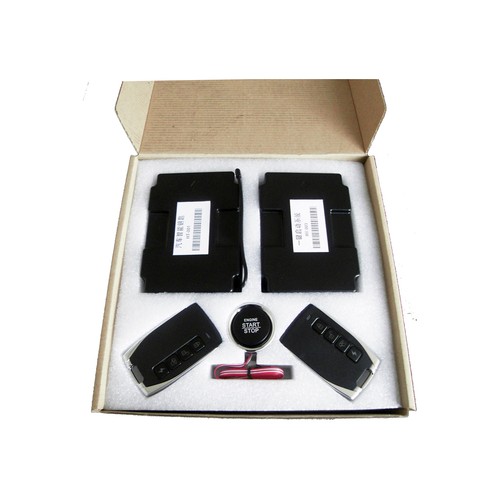 HT-N003 Auto Passive keyless entry car alarm with Backup RFID +Push Button Start