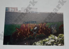 Los Angeles Area GRAFFITI urban street art mural  VINTAGE PHOTOGRAPH  Bu84