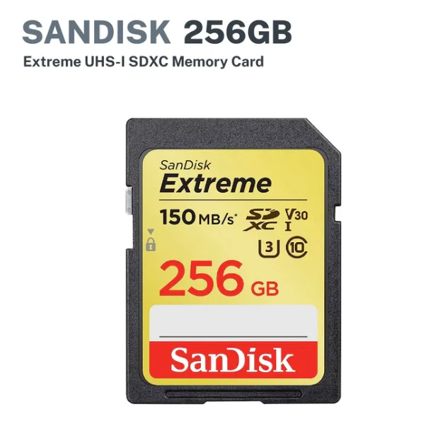 SanDisk Ultra Extreme PRO SD Karte 128 GB 256GB SDXC klass 10 Speicher card - Bild 3 von 4