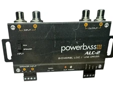 Powerbass ALC-2 2-Channel High t Low Active Line Output Converter 13VRMS Output.