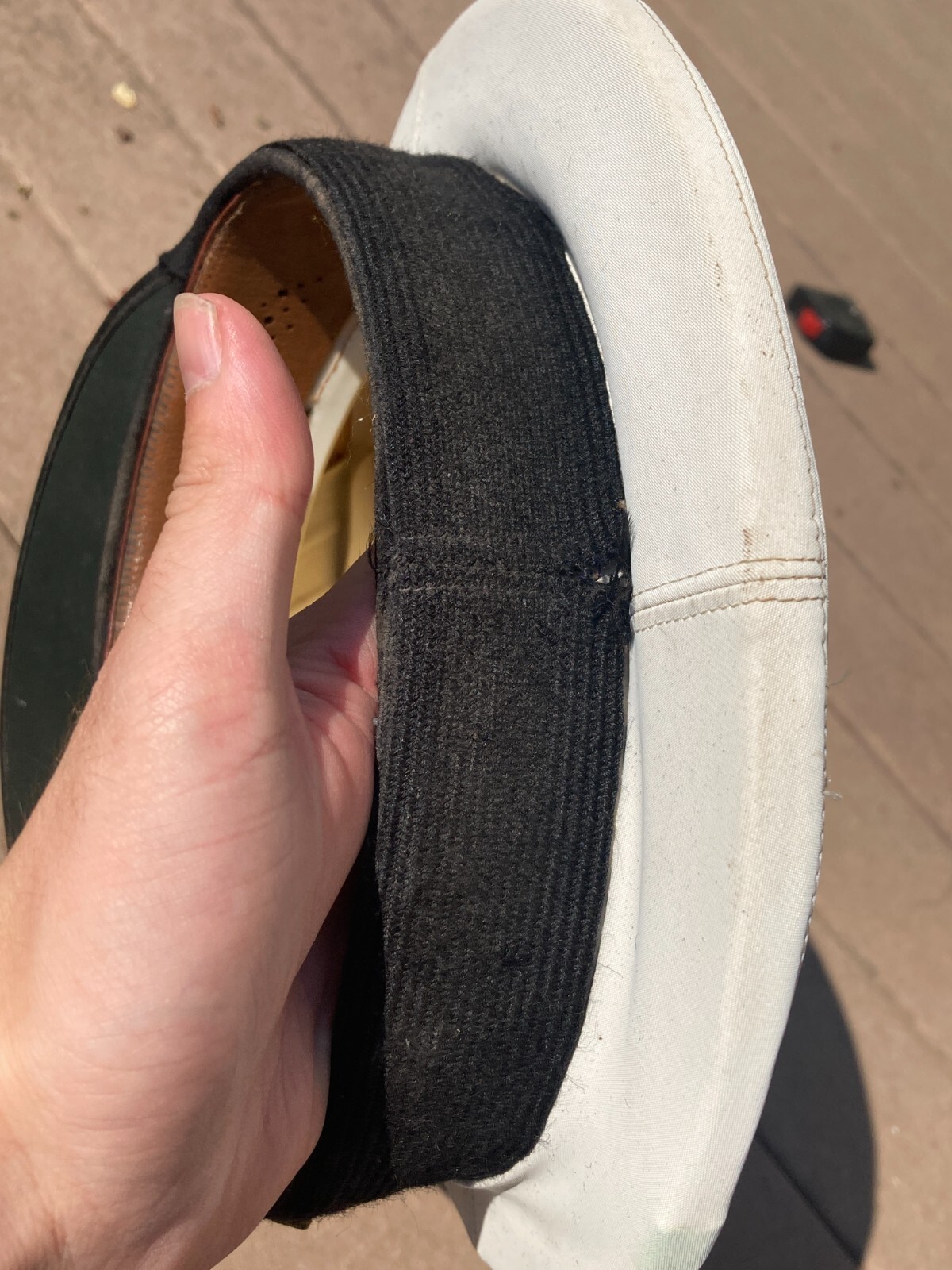 WW2 USN US Navy Admiral Officer Dress Uniform Hat Cap eBay