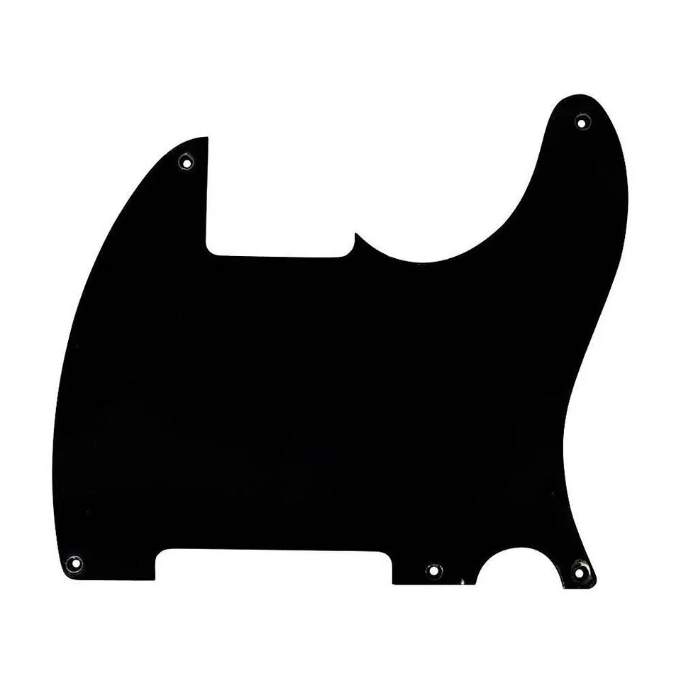 Hosco Bakelite 1 Strato 5 Fori Vintage Stile Esquire Graffi/Pickguard (Nero)