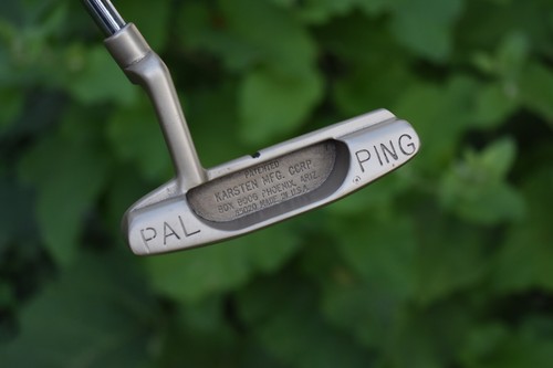 CUSTOM Satin Ping Pal Karsten 85020 Blade Putter / Classic Engraved / Stunning - Picture 2 of 21