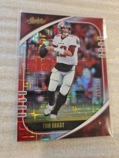 2020 Absolute 56/199 Tom Brady Red Squares and  , Evans  Gronk  Godwin  Brown TJ