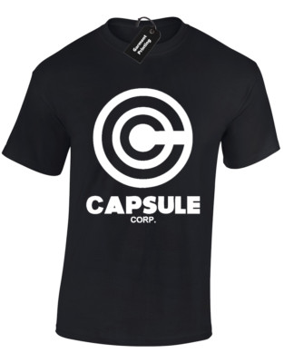 CAPSULE CORP. HERREN T-SHIRT LUSTIG DRACHE FAN DESIGN GOKU SAIYAJIN GESCHENK S -5XL
