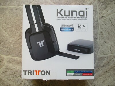 MAD CATZ TRITTON Kunai Wireless Stereo Headset PS4/Vita/Wii U/Mobile schwarz