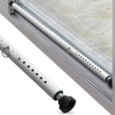 Adjustable Sliding Door Security Bar 16-51" for Home Apartment Security