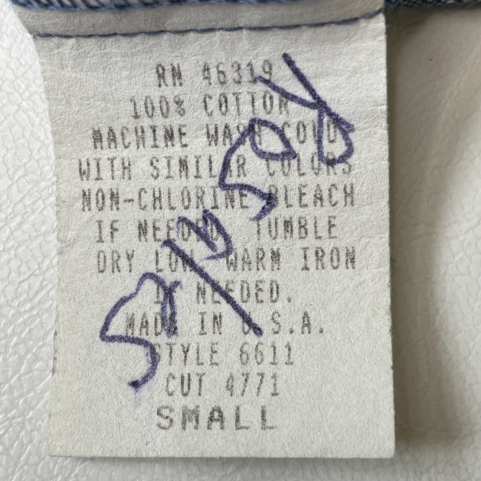 Vtg King Ranch Texas Denim Vest Women's Sleeveless Bl… Gem