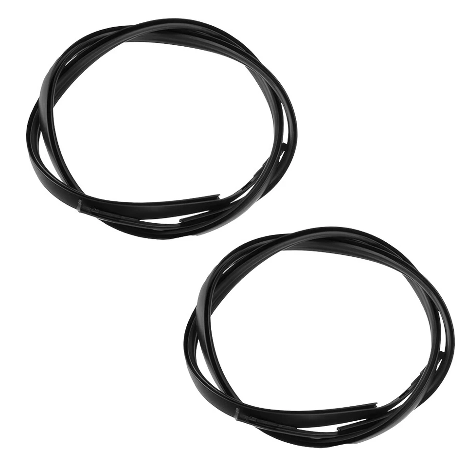 Pair Roof Seal Strip Drip Moulding Side Finish For Toyota Yaris Hatchback 06-16 - image 3 of 4