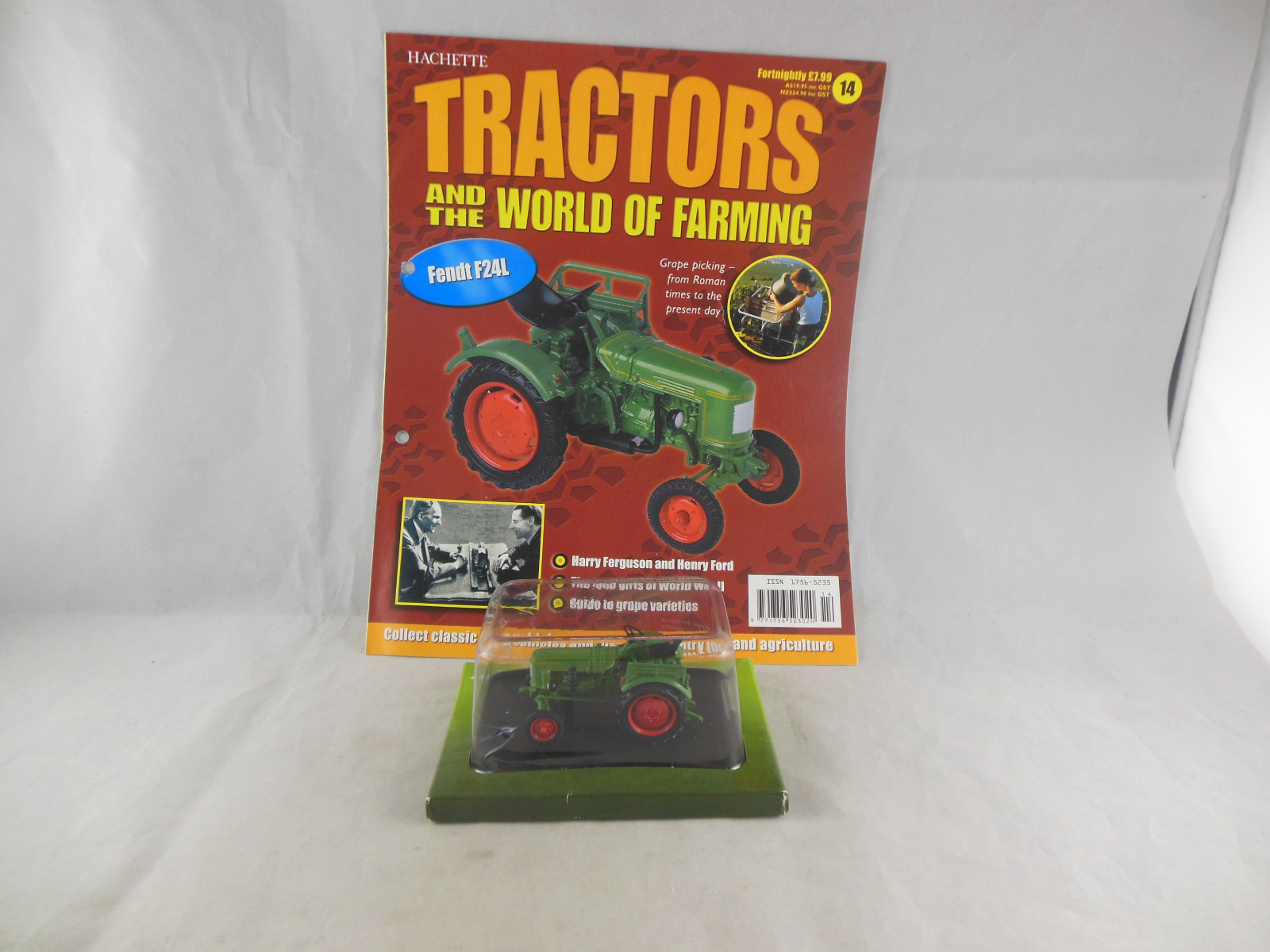 Hachette no.14 1958 Fendt F24L in Green ""Tractors and the world of farming""