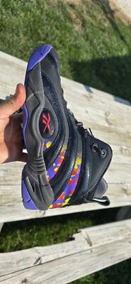 Reebok Shaqnosis OG “Escape From LA” Black Purple Basketball Shoes