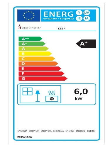 Wamsler Westminster Landhausherd K 85F Anschluss links Keramik antik 6KW - Bild 2 von 3