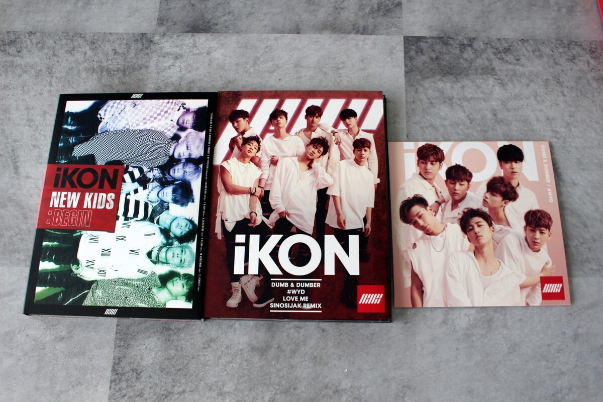 iKON CD アルバム セット SET x12 iKON Japan CD DVD Blu-ray Dumb&Dumber Welcome back